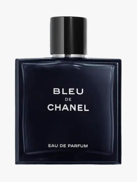 Chanel Bleu de Chanel Limited-Edition Eau de Parfum Spray in branded component on a light gray background